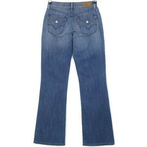 Levi's Bold Curve Classic Boot Cut Jeans‎ Button Flap Pockets 6 28